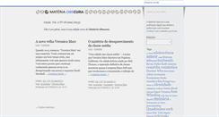 Desktop Screenshot of materiaobscura.com.br